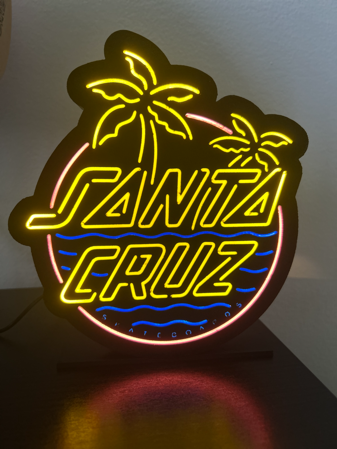 Santa Cruz led sign