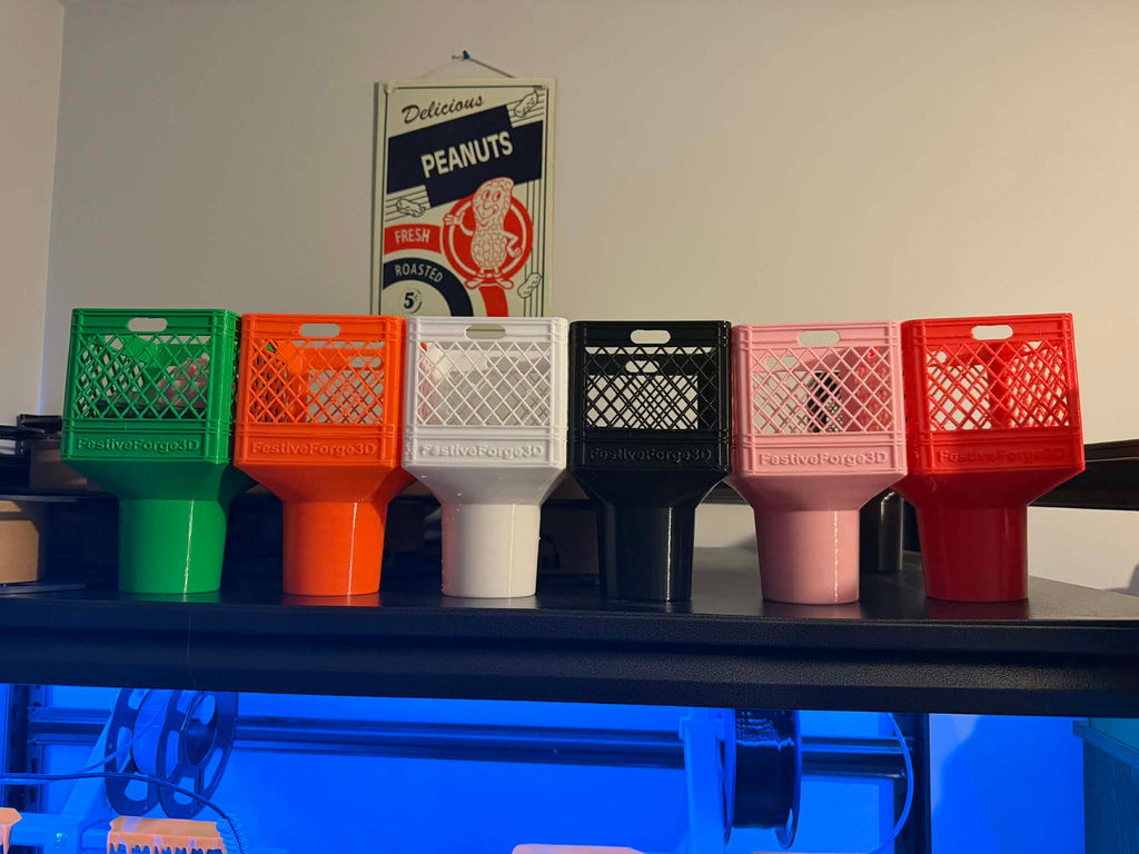 Half gallon cup holder