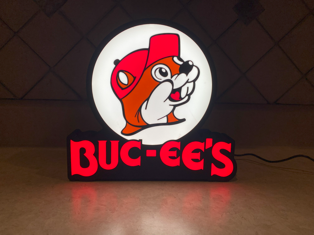 Bucky’s LED sign