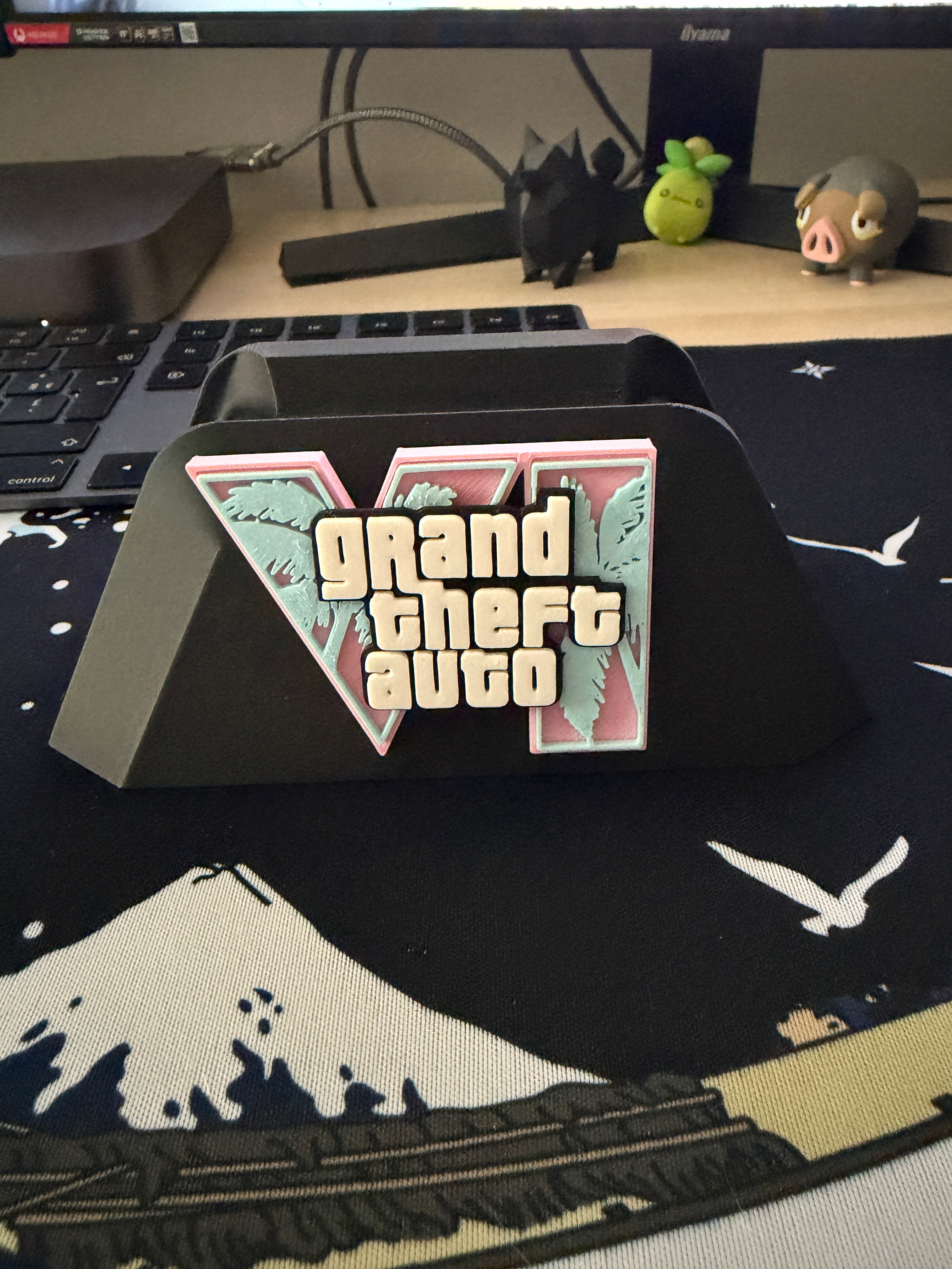 Grand theft, auto controller stand